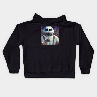 Combat Spaceship Pilot Kids Hoodie